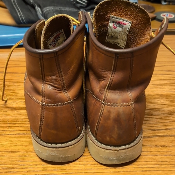 Red Wing Shoes Moc Toe 3375 Classic  Leather Boots - Picture 2 of 14